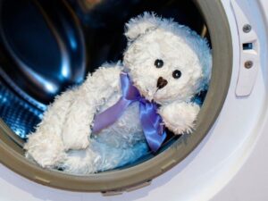 Gấu Bông trong máy giặt