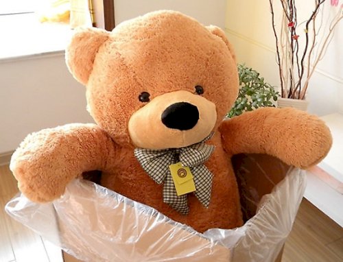 Gấu Teddy Orange khổng lồ đáng yêu